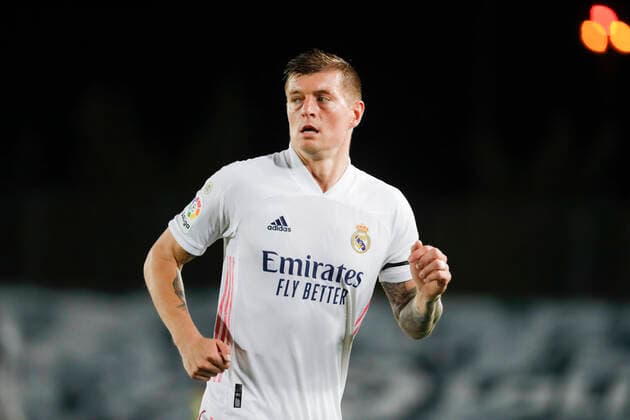 Real Madrid v Sevilla FC - La Liga Toni Kroos of Real Madrid during the Spanish Liga Santander match between Real Madrid and Sevilla FC at at Estadio Alfredo Di Stefano in Madrid, Spain. (credit: Indira) Madrid Spain daximages-ligasant210509_npopO  Copyright: xDAXxImagesx