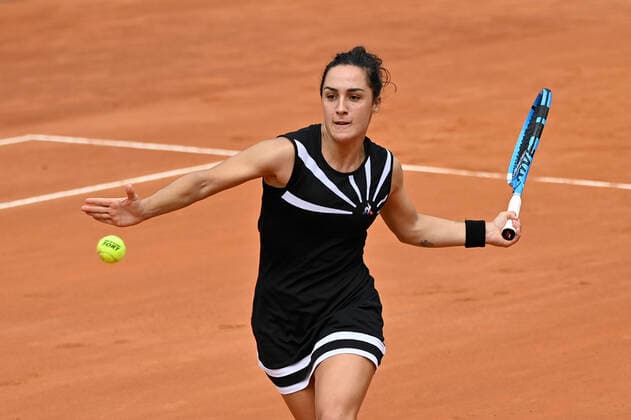 Photo Fabrizio Corradetti - LaPresse 11 05 2021 Roma (Italy) Tennis 1st round Martina Trevisan (ITA) vs Yaroslava Shvedova (KAZ) Internazionali BNL d Italia 2021 In the pic: Martina Trevisan  Copyright: xFabrizioxCorradetti LaPressex
