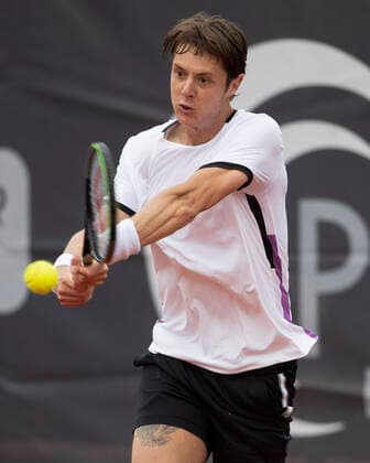 Maxime Janvier (FRA) Tennis - Neckarcup2021 - ATP, Tennis Herren Challenger Tour - TC Heilbronn - Heilbronn - Baden-Wuerttemberg - Germany - 11 May 2021. Copyright: xJuergenxHasenkopfx