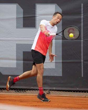 Philipp Kohlschreiber(GER) Tennis - Neckarcup2021 - ATP, Tennis Herren Challenger Tour - TC Heilbronn - Heilbronn - Baden-Wuerttemberg - Germany - 11 May 2021. Copyright: xJuergenxHasenkopfx