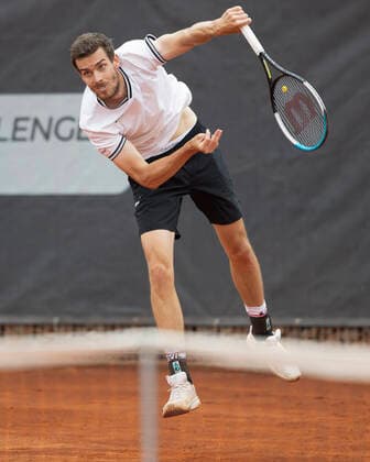 Mats Moraing (GER) Tennis - Neckarcup2021 - ATP, Tennis Herren Challenger Tour - TC Heilbronn - Heilbronn - Baden-Wuerttemberg - Germany - 11 May 2021. Copyright: xJuergenxHasenkopfx