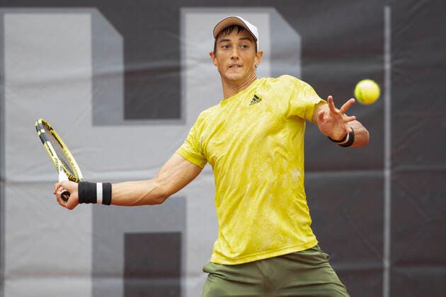 Antoine Hoang Tennis - Neckarcup2021 - ATP, Tennis Herren Challenger Tour - TC Heilbronn - Heilbronn - Baden-Wuerttemberg - Germany - 11 May 2021. Copyright: xJuergenxHasenkopfx
