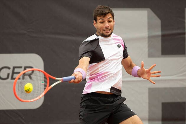 Bernabe Zapata Miralles (ESP) Tennis - Neckarcup2021 - ATP, Tennis Herren Challenger - TC Heilbronn - Heilbronn - Baden-Wuerttemberg - Deutschland - 12 May 2021. Copyright: xJuergenxHasenkopfx