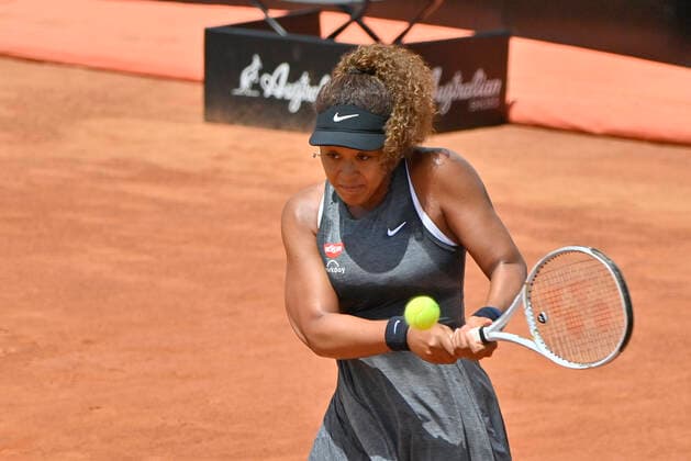 Photo Fabrizio Corradetti - LaPresse 11 05 2021 Roma (Italy) Tennis 2nd round Jessica PEGULA (USA) vs Naomi OSAKA (JPN) Internazionali BNL d Italia 2021 In the pic: Naomi Osaka  Copyright: xFabrizioxCorradetti LaPressex