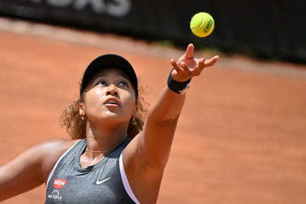 Photo Fabrizio Corradetti - LaPresse 11 05 2021 Roma (Italy) Tennis 2nd round Jessica PEGULA (USA) vs Naomi OSAKA (JPN) Internazionali BNL d Italia 2021 In the pic: Naomi Osaka  Copyright: xFabrizioxCorradetti LaPressex