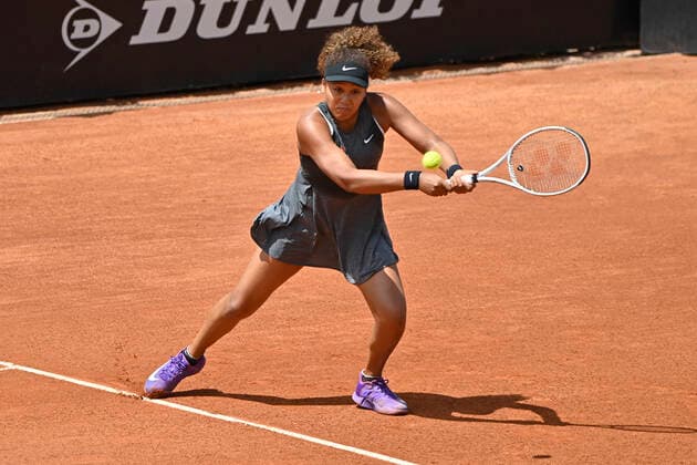 Photo Fabrizio Corradetti - LaPresse 11 05 2021 Roma (Italy) Tennis 2nd round Jessica PEGULA (USA) vs Naomi OSAKA (JPN) Internazionali BNL d Italia 2021 In the pic: Naomi Osaka  Copyright: xFabrizioxCorradetti LaPressex