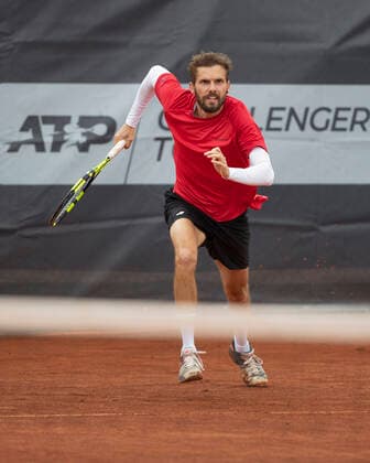 Oscar Otte (GER) Tennis - Neckarcup2021 - ATP, Tennis Herren Challenger Tour - TC Heilbronn - Heilbronn - Baden-Wuerttemberg - Germany - 12 May 2021. Copyright: xJuergenxHasenkopfx