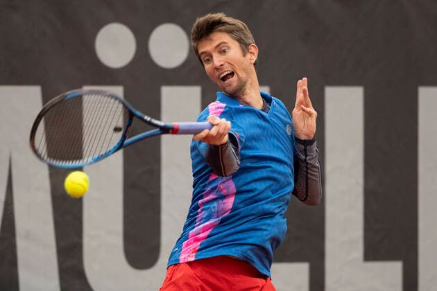 Yannick Maden (GER)) Tennis - Neckarcup2021 - ATP, Tennis Herren Challenger - TC Heilbronn - Heilbronn - Baden-Wuerttemberg - Deutschland - 12 May 2021. Copyright: xJuergenxHasenkopfx
