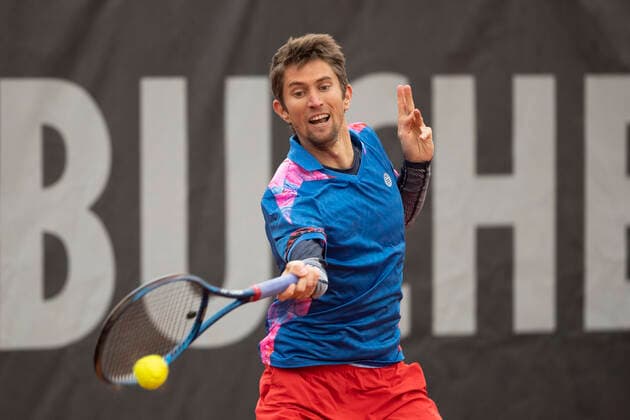Yannick Maden (GER)) Tennis - Neckarcup2021 - ATP, Tennis Herren Challenger - TC Heilbronn - Heilbronn - Baden-Wuerttemberg - Deutschland - 12 May 2021. Copyright: xJuergenxHasenkopfx