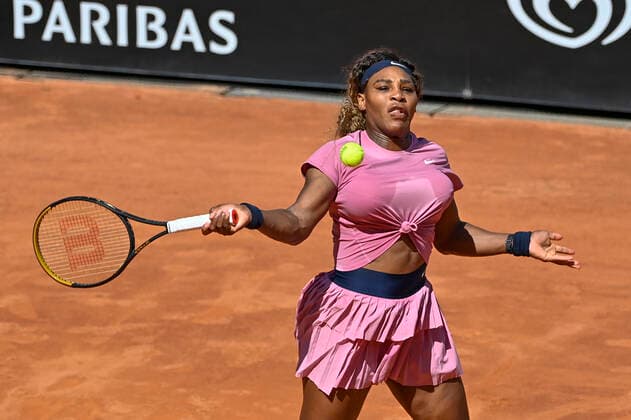 Photo Fabrizio Corradetti - LaPresse 12 05 2021 Roma (Italy) Tennis 2nd round Serena WILLIAMS (USA) vs Nadia PODOROSKA (ARG) Internazionali BNL d Italia 2021 In the pic: Serena Williams  Copyright: xFabrizioxCorradetti LaPressex