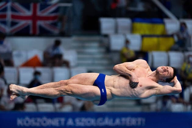 Bilder des Jahres 2021, Sport 05 Mai Sport Themen der Woche KW19 Sport Bilder des Tages HAUSDING Patrick GER 3m Springboard Men Preliminary Diving Budapest - Hungary 14 5 2021 Duna Arena XXXV LEN European Aquatic Championships Photo Giorgio Perottino Deepbluemedia Insidefoto giorgioXperottino