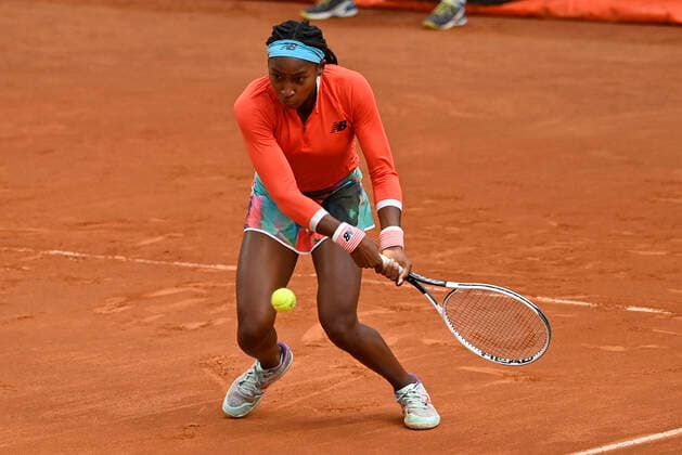 Photo Fabrizio Corradetti - LaPresse 14 05 2021 Roma (Italy) Tennis Quarte final Ashleigh Barty (AUS) vs Cori Gauff (USA) Internazionali BNL d Italia 2021 In the pic: Cori Gauff  Copyright: xFabrizioxCorradetti LaPressex