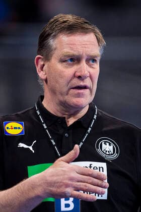02.05.2021 - Handball, Herren, Länderspiel, EM-Qualifikation, 2020 2021, Deutschland - Estland: Alfred Gislason (Trainer - Deutschland) Stuttgart Baden-Württemberg Deutschland Porsche-Arena