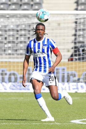 DEU, GER,DFL, 1. FBL, Hertha BSC vs. 1.FC Koeln, 15.05.2021, Berliner Olympiastadion, Berlin, DEU, GER,DFL, 1. FBL, Hertha BSC vs. 1.FC Koeln, im Bild Dedryck Boyata (Hertha BSC Berlin 20) *** DEU, GER,DFL, 1 FBL, Hertha BSC vs 1 FC Koeln, 15 05 2021, Berliner Olympiastadion, Berlin, DEU, GER,DFL, 1 FBL, Hertha BSC vs 1 FC Koeln, in picture Dedryck Boyata Hertha BSC Berlin 20 nordphotoxGmbHx xEngler nph00076