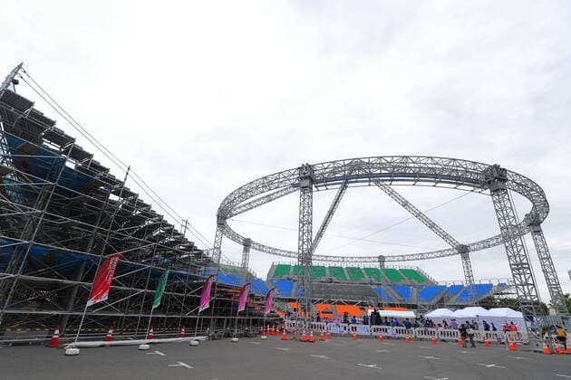 Aomi Urban Sports Park, MAY 16, 2021 - Basketball : READY STEADY TOKYO - 3X3 Basketball at Aomi Urban Sports Park, Tokyo, Japan. Noxthirdxpartyxsales  (160412036)