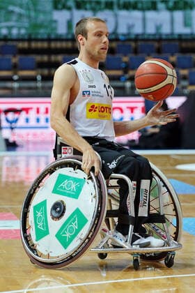 15.05.2021, xovx, Rollstuhlbasketball Bundesliga, Playoffs-Finale Deutsche Meisterschaft - Spiel 2, RSV Lahn-Dill - RSB Thuringia Bulls Thomas Böhme (RSV Lahn-Dill), Freisteller Wetzlar Rittal-Arena Hessen Deutschland (DE)