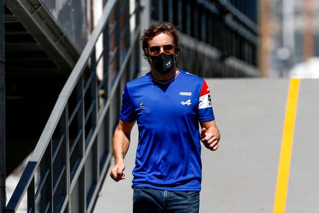 14 Fernando Alonso (ESP, Alpine F1 Team), F1 Grand Prix of Monaco at Circuit de Monaco on May 19, 2021 in Monte-Carlo, Monaco. (Photo by HOCH ZWEI) Monte-Carlo Monaco