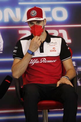 F1 Grand Prix of Monaco 99 Antonio Giovinazzi (ITA, Alfa Romeo Racing ORLEN), F1 Grand Prix of Monaco at Circuit de Monaco on May 19, 2021 in Monte-Carlo, Monaco. (Photo by Sebastien Nogier EPA FIA Pool via HOCH ZWEI) Monte-Carlo Monaco Poolfoto HOCH ZWEI Pool EPA-EFE ,EDITORIAL USE ONLY