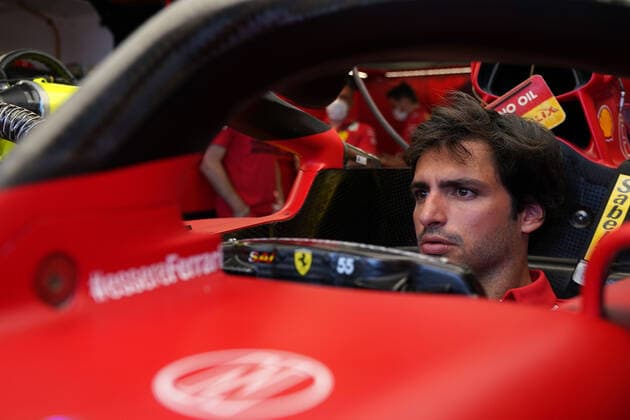 F1 Grand Prix of Monaco 55 Carlos Sainz (ESP, Scuderia Ferrari Mission Winnow), F1 Grand Prix of Monaco at Circuit de Monaco on May 19, 2021 in Monte-Carlo, Monaco. (Photo by COLOMBO IMAGES FIA Pool via HOCH ZWEI) Monte-Carlo Monaco Poolfoto HOCH ZWEI Pool COLOMBO IMAGES ,EDITORIAL USE ONLY