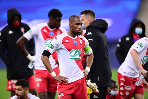 deception de Djibril Sidibe (Monaco) FOOTBALL : Finale de la Coupe de France - Monaco vs PSG - 19 05 2021 JBAutissier Panoramic 