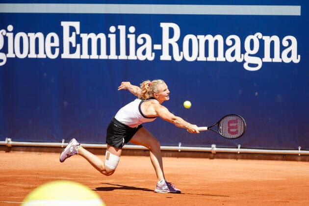The Czech tennis player KateA& x99;ina Siniakova during WTA, Tennis Damen 250 Emilia-Romagna Open 2021, Tennis Internationals in Parma, Italy, May 20 2021  Copyright: xLiveMedia RobertaxCorradinx xIPAx xLiveMediax 0