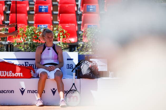The Czech tennis player KateA& x99;ina Siniakova during WTA, Tennis Damen 250 Emilia-Romagna Open 2021, Tennis Internationals in Parma, Italy, May 20 2021  Copyright: xLiveMedia RobertaxCorradinx xIPAx xLiveMediax 0