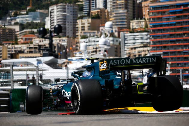 5 Sebastian Vettel (GER, Aston Martin Cognizant F1 Team), F1 Grand Prix of Monaco at Circuit de Monaco on May 20, 2021 in Monte-Carlo, Monaco. (Photo by HOCH ZWEI) Monte-Carlo Monaco