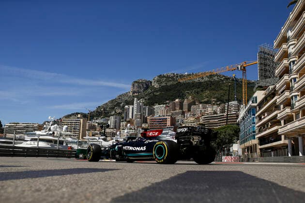 44 Lewis Hamilton (GBR, Mercedes-AMG Petronas F1 Team), F1 Grand Prix of Monaco at Circuit de Monaco on May 20, 2021 in Monte-Carlo, Monaco. (Photo by HOCH ZWEI) Monte-Carlo Monaco