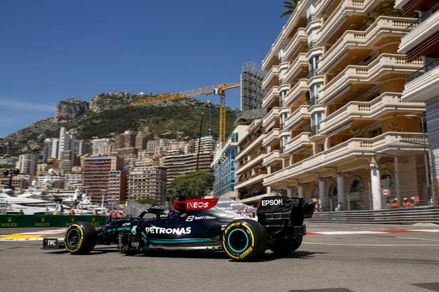 44 Lewis Hamilton (GBR, Mercedes-AMG Petronas F1 Team), F1 Grand Prix of Monaco at Circuit de Monaco on May 20, 2021 in Monte-Carlo, Monaco. (Photo by HOCH ZWEI) Monte-Carlo Monaco