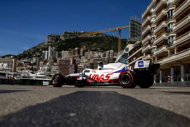 47 Mick Schumacher (GER, Haas F1 Team), F1 Grand Prix of Monaco at Circuit de Monaco on May 20, 2021 in Monte-Carlo, Monaco. (Photo by HOCH ZWEI) Monte-Carlo Monaco