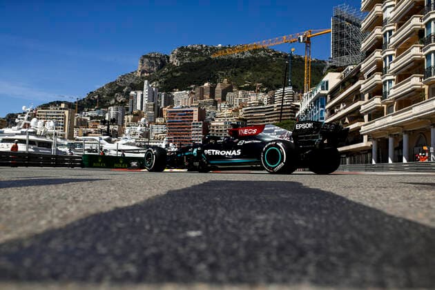 44 Lewis Hamilton (GBR, Mercedes-AMG Petronas F1 Team), F1 Grand Prix of Monaco at Circuit de Monaco on May 20, 2021 in Monte-Carlo, Monaco. (Photo by HOCH ZWEI) Monte-Carlo Monaco