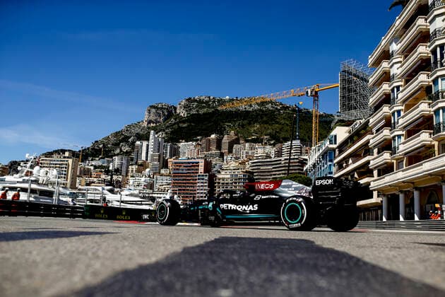 44 Lewis Hamilton (GBR, Mercedes-AMG Petronas F1 Team), F1 Grand Prix of Monaco at Circuit de Monaco on May 20, 2021 in Monte-Carlo, Monaco. (Photo by HOCH ZWEI) Monte-Carlo Monaco