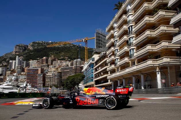 33 Max Verstappen (NED, Red Bull Racing), F1 Grand Prix of Monaco at Circuit de Monaco on May 20, 2021 in Monte-Carlo, Monaco. (Photo by HOCH ZWEI) Monte-Carlo Monaco