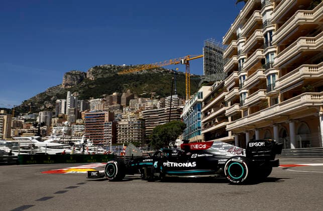 44 Lewis Hamilton (GBR, Mercedes-AMG Petronas F1 Team), F1 Grand Prix of Monaco at Circuit de Monaco on May 20, 2021 in Monte-Carlo, Monaco. (Photo by HOCH ZWEI) Monte-Carlo Monaco