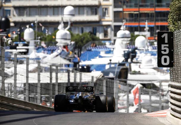 44 Lewis Hamilton (GBR, Mercedes-AMG Petronas F1 Team), F1 Grand Prix of Monaco at Circuit de Monaco on May 20, 2021 in Monte-Carlo, Monaco. (Photo by HOCH ZWEI) Monte-Carlo Monaco