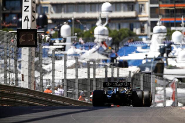44 Lewis Hamilton (GBR, Mercedes-AMG Petronas F1 Team), F1 Grand Prix of Monaco at Circuit de Monaco on May 20, 2021 in Monte-Carlo, Monaco. (Photo by HOCH ZWEI) Monte-Carlo Monaco