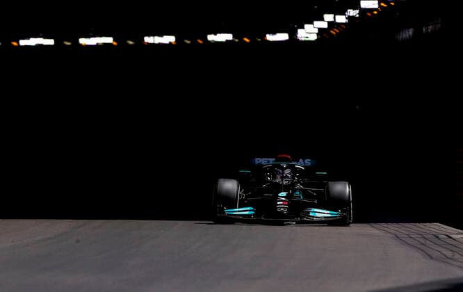 44 Lewis Hamilton (GBR, Mercedes-AMG Petronas F1 Team), F1 Grand Prix of Monaco at Circuit de Monaco on May 20, 2021 in Monte-Carlo, Monaco. (Photo by HOCH ZWEI) Monte-Carlo Monaco