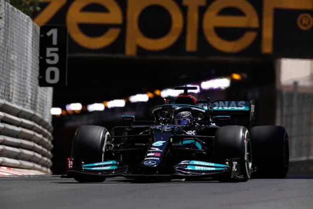 44 Lewis Hamilton (GBR, Mercedes-AMG Petronas F1 Team), F1 Grand Prix of Monaco at Circuit de Monaco on May 20, 2021 in Monte-Carlo, Monaco. (Photo by HOCH ZWEI) Monte-Carlo Monaco