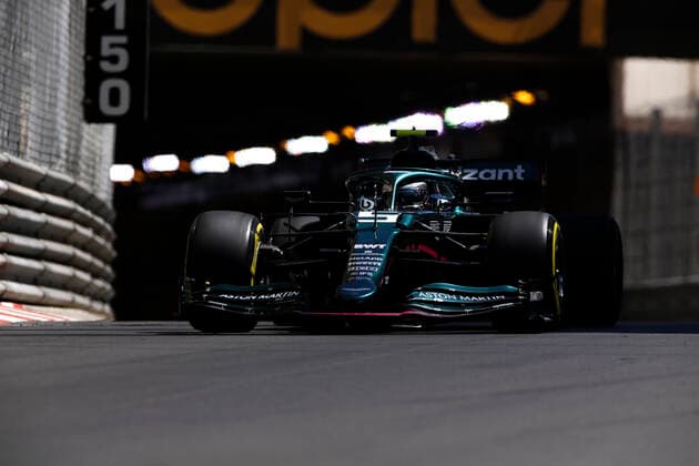 5 Sebastian Vettel (GER, Aston Martin Cognizant F1 Team), F1 Grand Prix of Monaco at Circuit de Monaco on May 20, 2021 in Monte-Carlo, Monaco. (Photo by HOCH ZWEI) Monte-Carlo Monaco