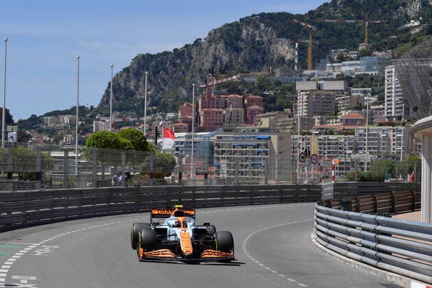 NORRIS Lando McLaren F1 Team FIA GP Monte Carlo 2021 FIA Formel 1 Saison 2021 in Monaten Carlo am 20.05.2021 in Monaco