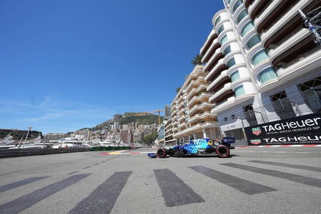 FORMULA 1 GRAND PRIX DE MONACO 2021, 20. - 23.05.2021 20.05.2021, Monaco Circuit, Monte Carlo, FORMULA 1 GRAND PRIX DE MONACO 2021, 20. - 23.05.2021 , im Bild George Russel (GBR 63), Williams Racing