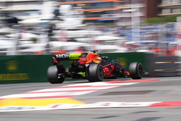 FORMULA 1 GRAND PRIX DE MONACO 2021, 20. - 23.05.2021 20.05.2021, Monaco Circuit, Monte Carlo, FORMULA 1 GRAND PRIX DE MONACO 2021, 20. - 23.05.2021 , im Bild Max Verstappen (NEL 33), Red Bull Racing Honda