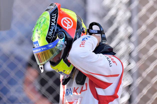 SCHUMACHER Mick Haas-Ferrari Team Unfall im 2.Training FIA GP Monte Carlo 2021 FIA Formel 1 Saison 2021 in Monaten Carlo am 20.05.2021 in Monaco