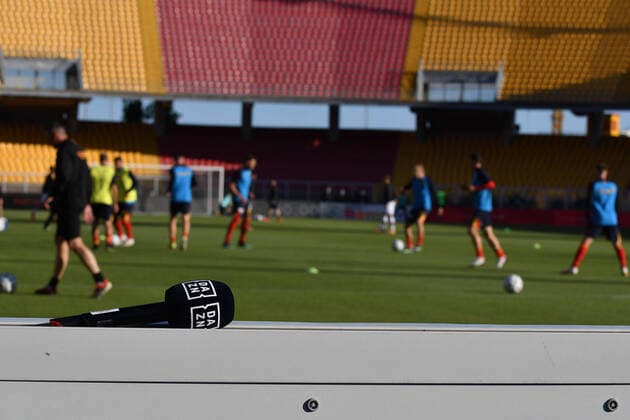 Photo G.E. LaPresse May 20, 2021 Lecce, Italy soccer U.S. Lecce vs Venezia F.C. - Second leg semi-final BKT 2020 2021 - E. Giardiniero - Via del Mare Stadium. In the pic : Pre game  Copyright: xGiovannixEvangelista LaPressex