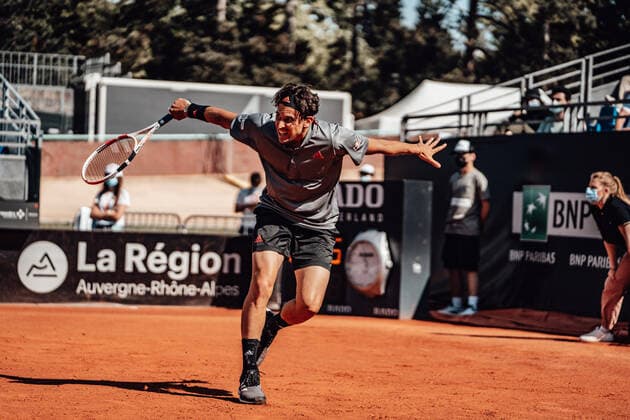 Sport Bilder des Tages Dominic Thiem TENNIS : Open Parc Auvergne-Rhone-Alpes - lyon - 20 05 2021 PANORAMIC AlexandreHergott OpenParc 