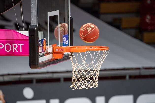 Korb, Symbolbild, FC Bayern Basketball vs. HAKRO Merlins Crailsheim, BBL-Playoffs, Viertelfinale, 21.05.2021 Muenchen Bayern Deutschland