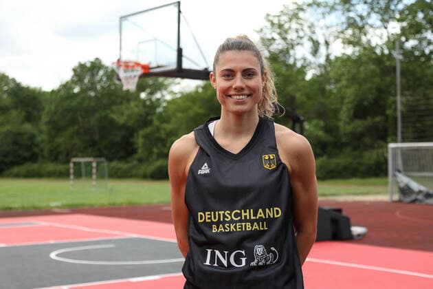 3x3 Damen Basketball Nationalmannschaft Medientraining, 21.05.2021 Theresa Simon - 3x3 Damen Basketball Nationalmannschaft Medientraining 21.05.2021 in Düsseldorf. Copyright: xBEAUTIFULxSPORTS KennyxBeelex