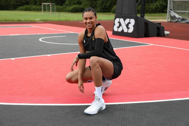3x3 Damen Basketball Nationalmannschaft Medientraining, 21.05.2021 Satou Sabally - 3x3 Damen Basketball Nationalmannschaft Medientraining 21.05.2021 in Düsseldorf. Copyright: xBEAUTIFULxSPORTS KennyxBeelex