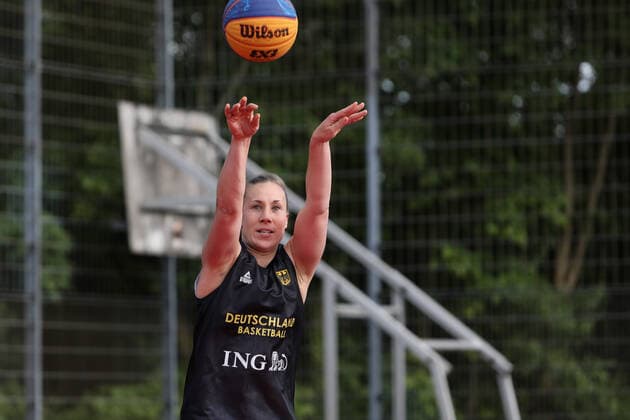 3x3 Damen Basketball Nationalmannschaft Medientraining, 21.05.2021 Svenja Brunckhorst - 3x3 Damen Basketball Nationalmannschaft Medientraining 21.05.2021 in Düsseldorf. Copyright: xBEAUTIFULxSPORTS KennyxBeelex