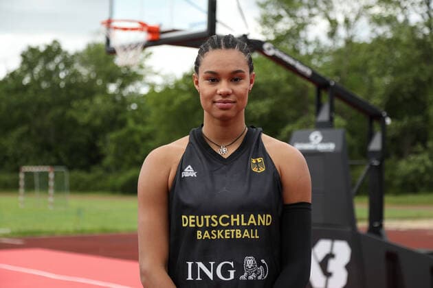 3x3 Damen Basketball Nationalmannschaft Medientraining, 21.05.2021 Satou Sabally - 3x3 Damen Basketball Nationalmannschaft Medientraining 21.05.2021 in Düsseldorf. Copyright: xBEAUTIFULxSPORTS KennyxBeelex
